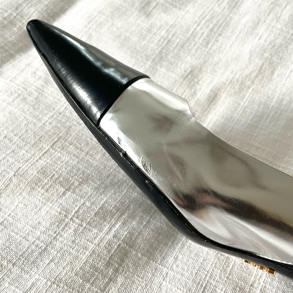 COPY - Prada Slingback Heels - Picture 6 of 11